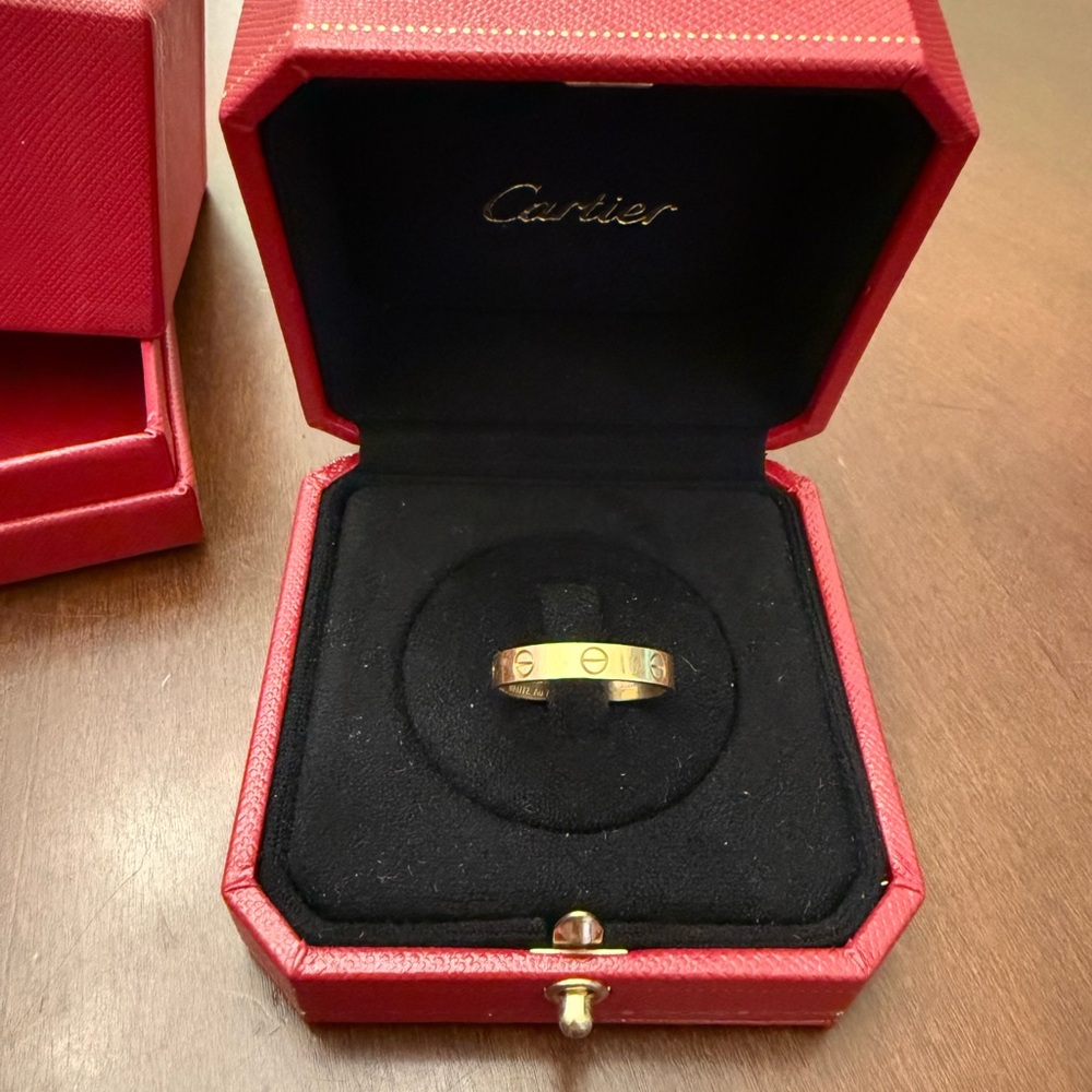 Cartier 18k Gold Love Ring